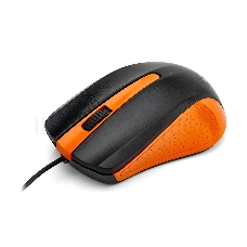 Мышь Exegate EX280437RUS SH-9030BO <black+orange, optical, 3btn/scroll, 1200dpi, USB>