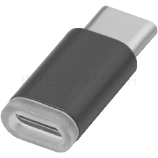 Greenconnect Переходник USB Type C на micro USB 2.0, M/F, Greenconnect, черный, GCR-UC3U2MF-BK Greenconnect Переходник USB Type C на micro USB 2.0, M/F, Greenconnect, черный, GCR-UC3U2MF-BK