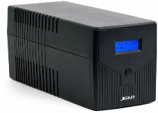 Источник бесперебойного питания SKAT-UPS 1000/600 ИБП 220В 600Вт 2 АКБ 7Ач внутр. меандр. стабилизация напряжения