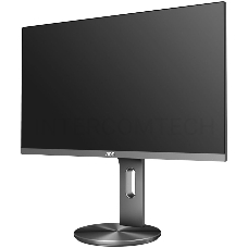 МОНИТОР 27 AOC U2790PQU Gray с поворотом экрана (IPS, 3840x2160, 5 ms, 178°/178°, 350 cd/m, 50M:1, +HDMI, +HDMI 2.0, +D