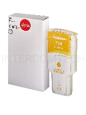 Струйный картридж Sakura F9K15A (№728 Yellow) для HP, желтый, 300 мл.
