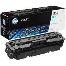 Тонер Картридж HP 415A W2031A голубой (2100стр.) для HP HP LJ M454/MFP M479