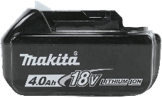 Батарея аккумуляторная Makita BL1840B LXT 18В 4Ач Li-Ion (632G58-9)