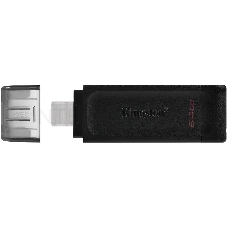 Флеш Диск Kingston 64Gb DataTraveler DT70 <DT70/64GB>, USB-C 3.2 Gen 1