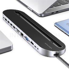 Мультифункциональная док-станция Vention USB Type C 12 в 1 (THEBC)
