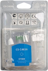 Картридж струйный Cactus CS-C4836 голубой для №11 HP 2000/2500/1000/1100/1200 (29ml)