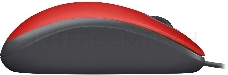 Мышь Logitech Mouse M110 Silent USB Red Ret