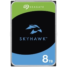 Жесткий диск SEAGATE SATA 8TB 7200RPM 6GB/S 256MB ST8000VX004 Skyhawk