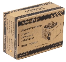 Блок питания Chieftec 550W RTL GPS-550A8 {ATX-12V V.2.3 PSU with 12 cm fan, Active PFC, fficiency >80% with power cord 230V only}