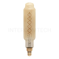 Лампа светодиодная Hiper HIPER LED VINTAGE FILAMENT FLEXIBLE BT80 8W 570Lm E27 80330 2400K AMBER