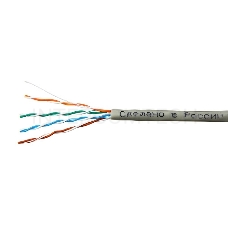 Кабель SkyNet Premium UTP indoor 4x2x0,51, медный, FLUKE TEST, кат.5e, однож., 305 м, box, серый (1693209)