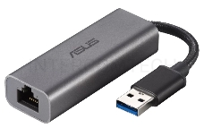 Адаптер ASUS USB-C2500//USB Type-A 2.5G Base-T Ethernet Adapter; 90IG0650-MO0R0T