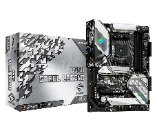 Материнская плата AMD B550 SAM4 ATX B550 STEEL LEGEND ASROCK