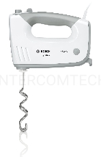 Миксер ручной Bosch MFQ36480 450Вт белый/серый
