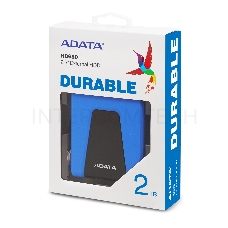 Внешний жесткий диск AData USB 3.1 2Tb AHD650-2TU31-CBL HD650 DashDrive Durable 2.5 синий