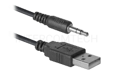 Колонки DEFENDER SPK-240 2.0 black (2x3 Вт, USB пит, раз. д. науш.)  65224