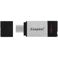 Накопитель KINGSTON DT80 32GB Flash USB 3.2 Gen 1, USB-C Storage