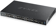 Коммутатор ZYXEL ZYXEL XGS4600-32 L3 Managed Switch, 28 port Gig and 4x 10G SFP+, stackable, dual PSU