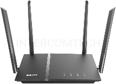 Роутер D-Link DIR-1260/RU/R1A, Wireless AC1200 2x2 MU-MIMO Dual-band Gigabit Router with 1 10/100/1000Base-T WAN port, 4 10/100/1000Base-T LAN ports and 1 USB port.802.11b/g/n/ac compatible, up to 300 Mbps