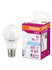 Лампа светодиодная LED 9Вт Е27 CLA75 FR 4000K матовая (4058075086647)