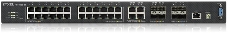 Коммутатор ZYXEL ZYXEL XGS4600-32 L3 Managed Switch, 28 port Gig and 4x 10G SFP+, stackable, dual PSU