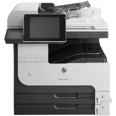 МФУ HP LaserJet Enterprise MFP M725dn, лазерный p/c/s, A3, 40ppm, 1200dpi, 1024Mb, 320Gb HDD, 3 trays 100+250+250, ADF100, Duplex, USB/LAN/FIH)