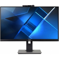 Монитор 27 ACER  Vero B277Dbmiprczxv IPS, 16:9, FHD, 250 nit, 75Hz 1xVGA + 1xHDMI(1.4) + 1xDP(1.2) + USB3.0(1up 4down) + Adj.Camera (FHD, with mic) + Audio In/Out +H.Adj. 120