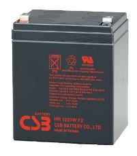 Батарея CSB HR 1221W (12V, 5Ah) F2