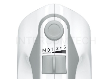 Миксер ручной Bosch MFQ36480 450Вт белый/серый
