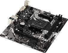 Материнская плата ASRock B450M-HDV R4.0 Soc-AM4 AMD B450 2xDDR4 mATX AC`97 8ch(7.1) GbLAN RAID+VGA+DVI+HDMI