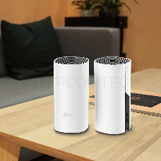 Роутер беспроводной TP-Link DECO M4 (DECO M4(2-PACK)) AC1200 10/100/1000BASE-TX (упак.:2шт)
