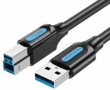 Кабель Vention USB 3.0 AM/BM  - 3м