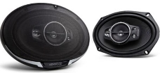 Колонки автомобильные Kenwood KFC-PS6976 550Вт 88дБ 4Ом 16x23см (6x9дюйм) (ком.:2кол.) коаксиальные трехполосные