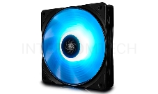 Вентилятор DEEPCOOL RF120 RGB 120x120x25мм (32шт./кор, PWM, пит. от мат.платы и БП, RGB подсветка, 500-1500об/мин) Retail