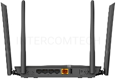 Роутер D-Link DIR-1260/RU/R1A, Wireless AC1200 2x2 MU-MIMO Dual-band Gigabit Router with 1 10/100/1000Base-T WAN port, 4 10/100/1000Base-T LAN ports and 1 USB port.802.11b/g/n/ac compatible, up to 300 Mbps