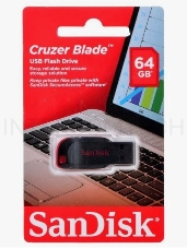 Флеш Диск Sandisk 64Gb Cruzer Spark SDCZ61-064G-G35 USB2.0 черный