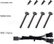 Вентилятор ID-COOLING WF-14025-XT BLACK 140x140x25мм (60шт./кор, PWM, Black, 800-1600об/мин)  BOX