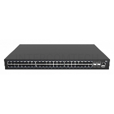 Коммутатор Fplus FCS-2352TX-P, 48 порта 10/100/1000BASE-T RJ45 PoE, 4 порта 10GE SFP+, 2 блока питания AC 220В 850Вт, высота 1RU