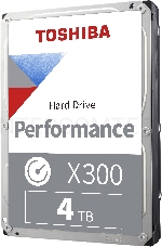 Жесткий диск HDD Toshiba X300 SATA3 4Tb 3.5