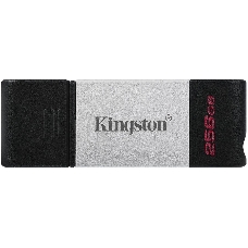 Флеш Диск Kingston 256Gb DataTraveler 80 DT80/256GB USB3.0 черный