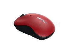Мышь беспроводная Dareu LM106G Red-Black (красный с черным), DPI 1200, ресивер 2.4GHz, размер 99.4x59.7x38.4мм