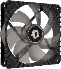 Вентилятор ID-COOLING WF-12025-SD-K 120x120x25мм (80шт./кор, 1600об/мин, Black)  BOX