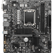 Материнская плата MSI PRO B660M-G DDR4 Soc-1700 Intel B660 2xDDR4 mATX AC`97 8ch(7.1) 2.5Gg+VGA+HDMI+DP