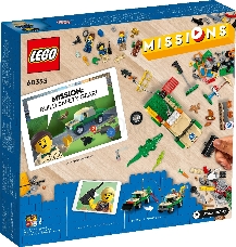 Конструктор Lego City Missions Wild Animal Rescue Missions пластик (60353)