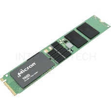 Накопитель Micron SSD 7450 PRO, 3840GB, M.2(22x110mm), NVMe, PCIe 4.0 x4, 3D TLC, R/W 5000/2500MB/s, IOPs 735 000/160 000, TBW 7300, DWPD 1 (12 мес.)