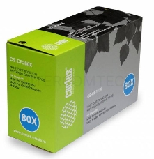 Тонер Картридж Cactus CS-CF280XS черный для HP LJ Pro 400/M401/M425 (6900стр.)