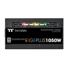 Блок питания Thermaltake ATX 1050W Toughpower iRGB Plus 80+ platinum (24+4+4pin) APFC 140mm fan color LED 12xSATA Cab Manag RTL