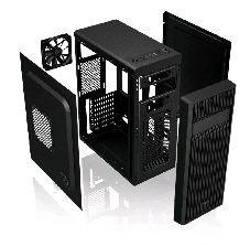 Корпус Zalman ZM-T6 черный без БП mATX 1xUSB2.0 1xUSB3.0 audio bott PSU