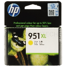 Картридж струйный HP 951XL CN048AE желтый для HP OJ Pro 8100/8600 (1500стр.)
