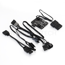 Комплект водяного охлаждения ExeGate EX293458RUS BlackWater-240.PWM.ARGB (3 PIN 5V ADDRESSABLE RGB подсветка, LGA2066/2011/1366/1150/1151/1155/1156/1200/1700/AM4/FM1/FM2/FM2+/AM2/AM2+/AM3/AM3+, TDP 220W, Fan 120mm, PWM, 800-2000RPM, Hydro bearing, 4pin, 1